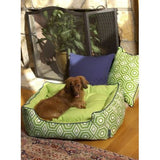 EZ Living Home Honeycomb Water Repellent Memory Foam Topper Pillow Bed Lime