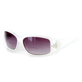 Aruba Bifocal Reading Sunglasses with Genuine Swarovski Crystals for Youthful, Modern Women