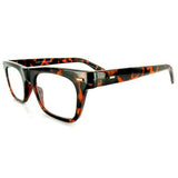 "Wayfarer" Geek-Chic designer fashion reading glasses for youthful men who read in style.