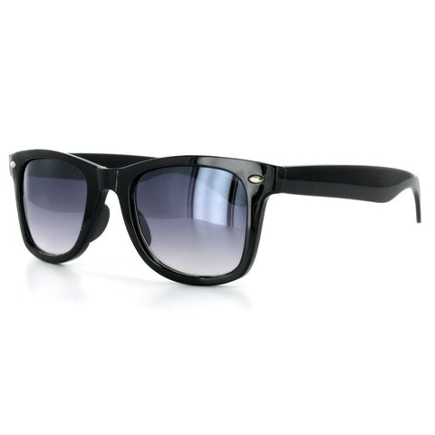 "Flash" Retro Wayfarer Fun Two-Tone Unisex Retro Sunglasses 100%UV Protection