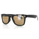"Flash" Retro Wayfarer Fun Two-Tone Unisex Retro Sunglasses 100%UV Protection