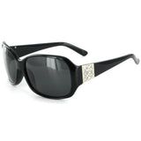 Montserrat" Polarized (anti-glare) Designer Sunglasses with Crystals 100%UV - Aloha Eyes
 - 2