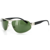 "Outrigger" Designer-Inspired Aviator Sports Sunglasses 100%UV Protection