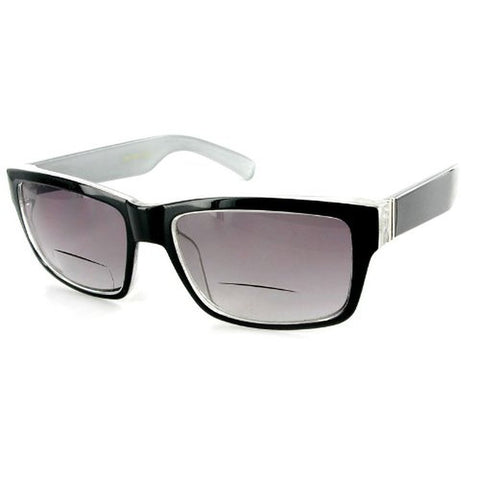 South Beach Wayfarer Geek-Chic Bifocal Sunglasses with Graduated