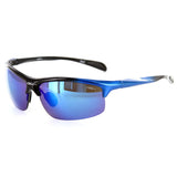 "Oxen 81098" Semi Rimless Sport Unisex Polycarbonate Sunglasses-Protect 100%UV