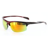 "Oxen 81098" Semi Rimless Sport Unisex Polycarbonate Sunglasses-Protect 100%UV