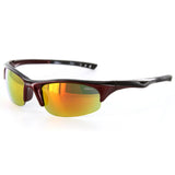"Oxen 81091" Semi Rimless Sport Unisex Sunglasses - Polycarbonate Frame 100%UV