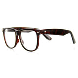 Old Schools Fashion Retro Wayfarer Glasses with RX-Able Frames - 51mm x 18mm x 130mm