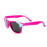 Bow Peepers Polarized Lens Protect Kids Eyes. Girl's Sunglasses Wayfarer Frames