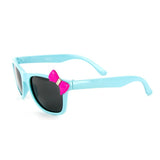 Bow Peepers Polarized Lens Protect Kids Eyes. Girl's Sunglasses Wayfarer Frames