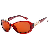 Adori 92023 Polarized Designer Sunglasses with Classic Frames for Stylish Women