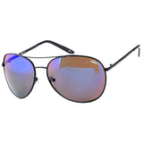 "Oxen Revolution 93004" Sports Aviator Sunglasses with Flash Mirror Coating