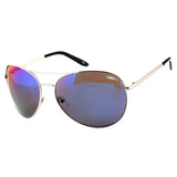 "Oxen Revolution 93004" Sports Aviator Sunglasses with Flash Mirror Coating