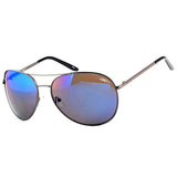 "Oxen Revolution 93004" Sports Aviator Sunglasses with Flash Mirror Coating