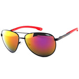 "Oxen Revolution 93005" Sports Aviator Sunglasses with Flash Mirror Coating - Aloha Eyes
 - 4