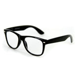 Wayfarer "Large" 002 Geek-Chic designer fashion reading glasses for youthful men who read in style.