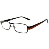 Pioneer Fashion Reading Glasses with Slim Italian Frames and Bold Two-Tone Colors for Youthful, Stylish Men and Women