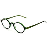 Cambridge Fashion Readers with Round, Retro Design and Spring Hinge Temples for Youthful, Stylish Men and Women