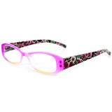 Orchard Fashion Reading Glasses with Floral Design for Youthful, Stylish Women