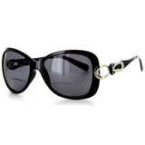 Sao Paulo Fashion Bifocal Sunglasses with Large Lenses and Optical Frames - 55mm x 12mm x 124mm