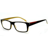 Prodigy Fashion Reading Glasses with Square Italian Design Youthful, Stylish Men and Women