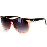 "Havana" Translucent Trendy Large Sunglasses -5 Solid & Animal Patterns -100%UV