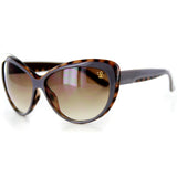 Versailles Designer Sunglasses with Stylish Patterned Frames, Fleur de Lis, and Large, Cat-Eye Lenses for Women