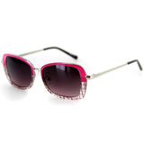 Flair Designer Sunglasses with Stylish Patterned Frames and Square Lenses for Women - Aloha Eyes
 - 5