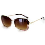 Flair Designer Sunglasses with Stylish Patterned Frames and Square Lenses for Women - Aloha Eyes
 - 3