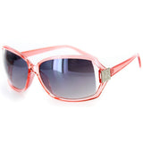 "Roma" Designer-Inspired Large Lens Sunglasses, Temple Embellishment, 100%UV - Aloha Eyes
 - 6