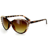Cosmo Designer-Inspired Sunglasses with Dozens of Genuine Swarovski Crystals and Cat-Eye Lenses For Stylish, Sexy Women - Aloha Eyes
 - 3