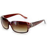 Olivia Designer Sunglasses with Stylish Glitter Patterned Frames