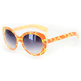 "Jungle Mania" Designer Inspired Sunglasses in Two Toned Animal Pattern 100%UV