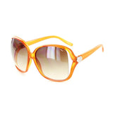 Amore Women's Designer Inspired Sunglasses with Stylish Heart Emblem Frames