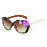 "Flower Power" Cute New Polka-Dot & Flower Sunglasses are All the Rage! - 100%UV