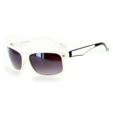 "Go Coastal" Trendy New Two-Tone Wayfarer Sunglasses-Matching Lens Color 100%UV
