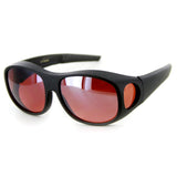 "Hideaways Large" Over-Prescription Driving Sunglasses w/ Blue Light Blocker Lens - Aloha Eyes
 - 3