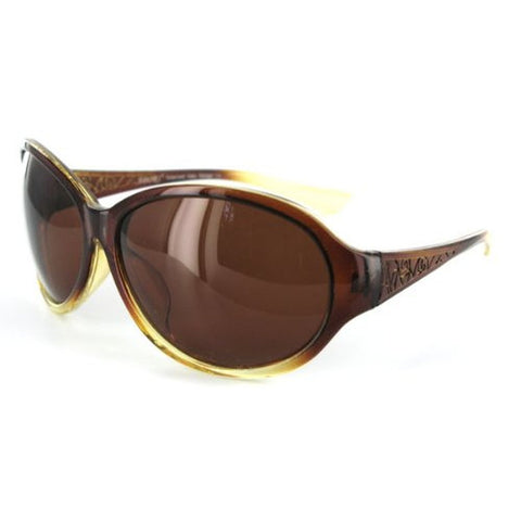 Adori 92001 Polarized Women's Designer Sunglasses with Etched Lucite Frames