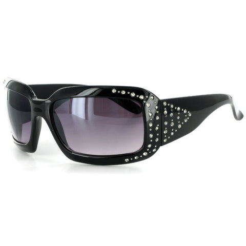 "Martinique"Designer-Inspired Fashion Sunglasses with Austrian Crystals 100%UV