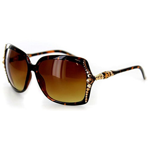 "Nassau" Designer Quality Luxury Sunglasses Genuine Swarovski Crystals 100%UV