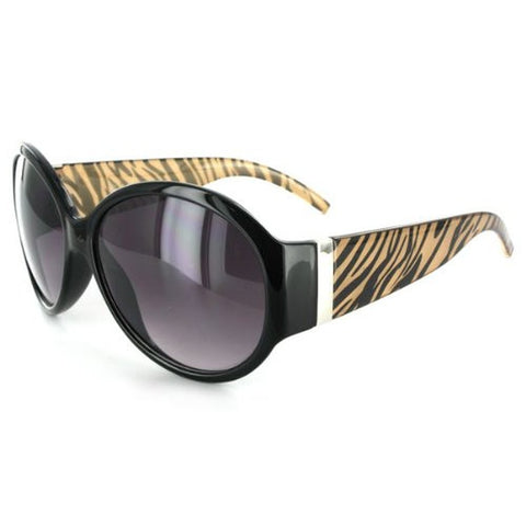"Savannah" Designer-Inspired Oversized Lens Animal Print Sunglasses - 100%UV - Aloha Eyes
 - 1