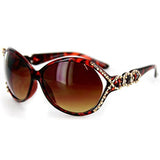 "Seabreeze" Designer Quality Sunglasses -Genuine Swarovski Crystals - 100%UV - Aloha Eyes
 - 1