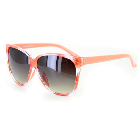 "Bonnaire" Trendy Translucent Frame Sunglasses in Five Gorgeous Colors, 100%UV