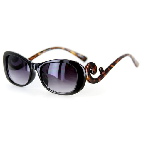 "Waikiki" Vintage-Inspired Sunglasses with Unique Art Nouveau Arms - 100% UV - Aloha Eyes
 - 1