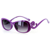 "Waikiki" Vintage-Inspired Sunglasses with Unique Art Nouveau Arms - 100% UV - Aloha Eyes
 - 3