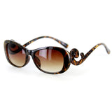 "Waikiki" Vintage-Inspired Sunglasses with Unique Art Nouveau Arms - 100% UV - Aloha Eyes
 - 4