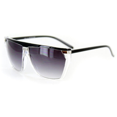 "Vendi" Vintage-Inspired Wayfarer Sunglasses - 100% UV