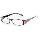 "Avant Garde" Slim Optical-Quality Reading Glasses with Crystals for Women