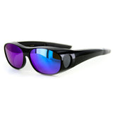 "Hideaways Small" Over-Prescription Polarized Sunglasses w/ Mirrored Lens - Aloha Eyes
 - 2