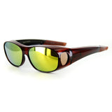 "Hideaways Small" Over-Prescription Polarized Sunglasses w/ Mirrored Lens - Aloha Eyes
 - 6